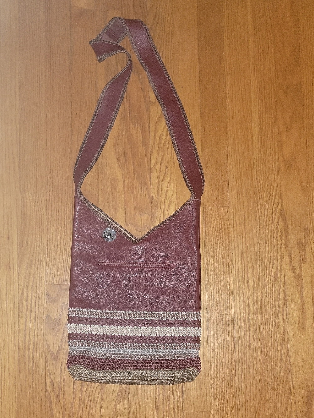 Sak Crossbody Leather and Crochet